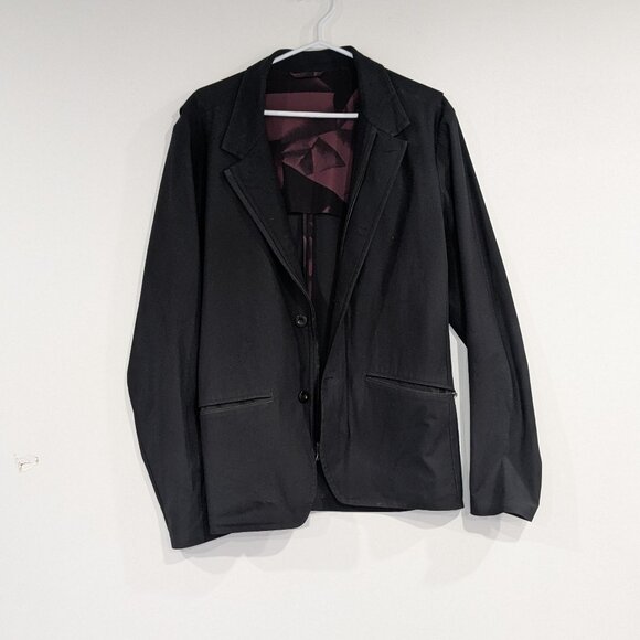Lululemon Nonstop Blazer with Zipper Closure Black Size Large - Picture 1 of 4